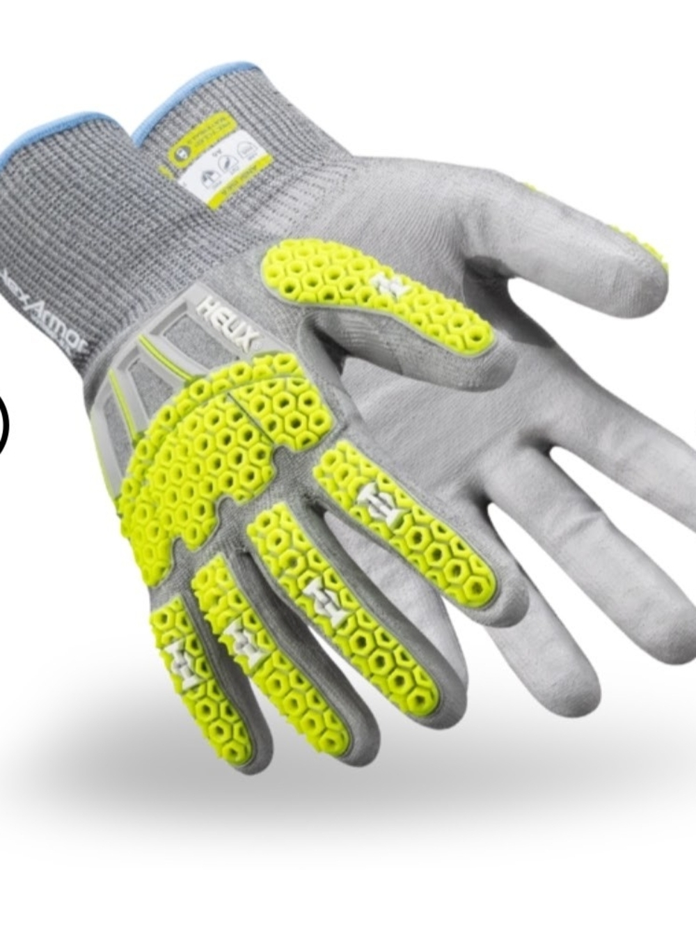 (Lot 2)HexArmor Helix 3013IMP Impact Cut Resistant Protective Work Gloves Size8 - Picture 5 of 5